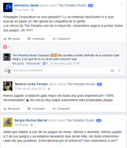 cumpleaños en Paradox, opiniones